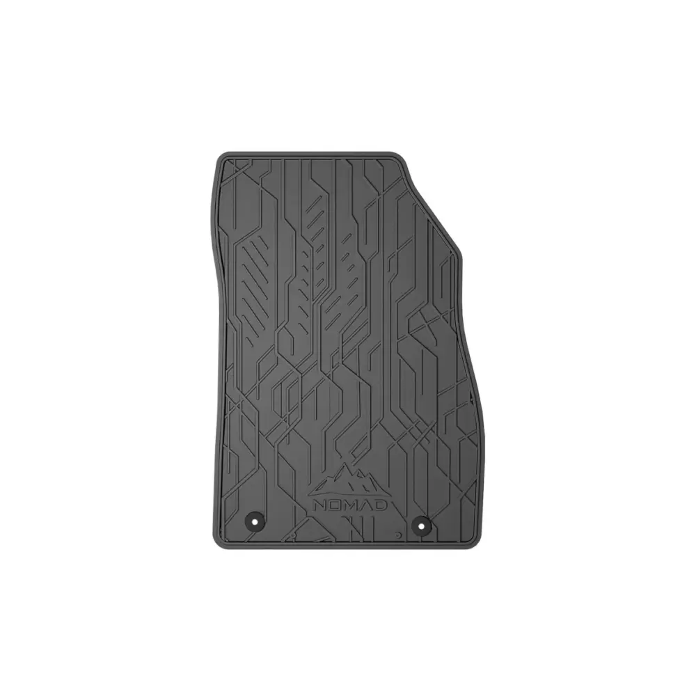 Tappetini Anteriori Gomma 2 Pezzi Nero per Opel Insignia 2008-2017