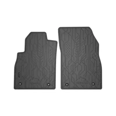 Tappetini Anteriori Gomma Specifici 2 Pezzi Neri per Opel Astra J 2009-2020