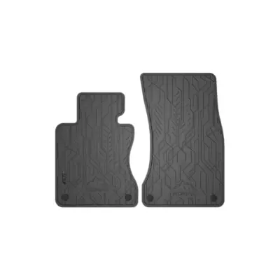 Tappetini Anteriori Gomma Specifici 2 Pezzi per BMW Serie 5 E60 2003-2010