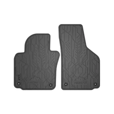 Tappetini Anteriori Gomma Specifici per Seat Leon 2005-2012