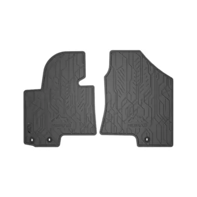 Tappetini Anteriori in Gomma 2 Pezzi Neri per Hyundai IX35 2009-2015
