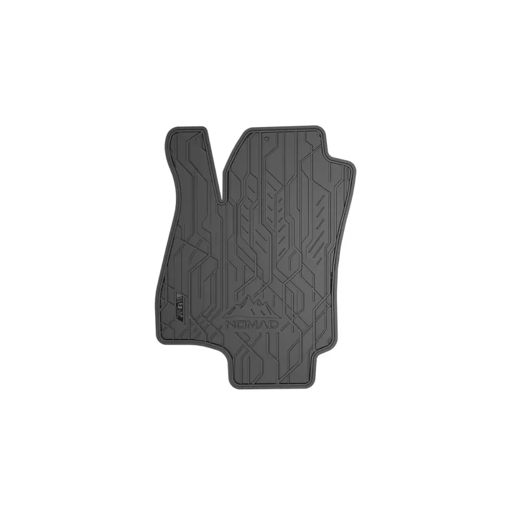 Tappetini Anteriori in Gomma 2 Pezzi per Opel Astra G 1998-2009 Nero