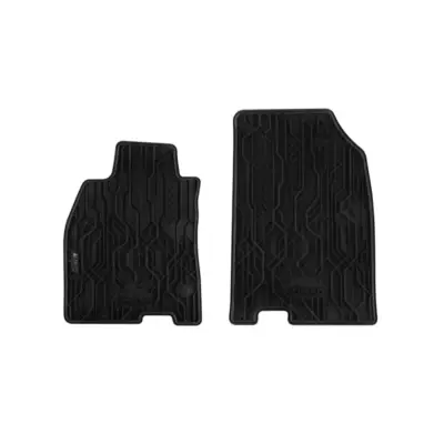 Tappetini Anteriori in Gomma Neri 2 Pezzi per Renault Megane 2008-2016