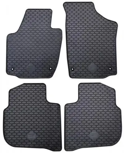 Tappetini Auto Gomma per Seat Toledo dal 2012 · Skoda Rapid, Spaceback dal 2012