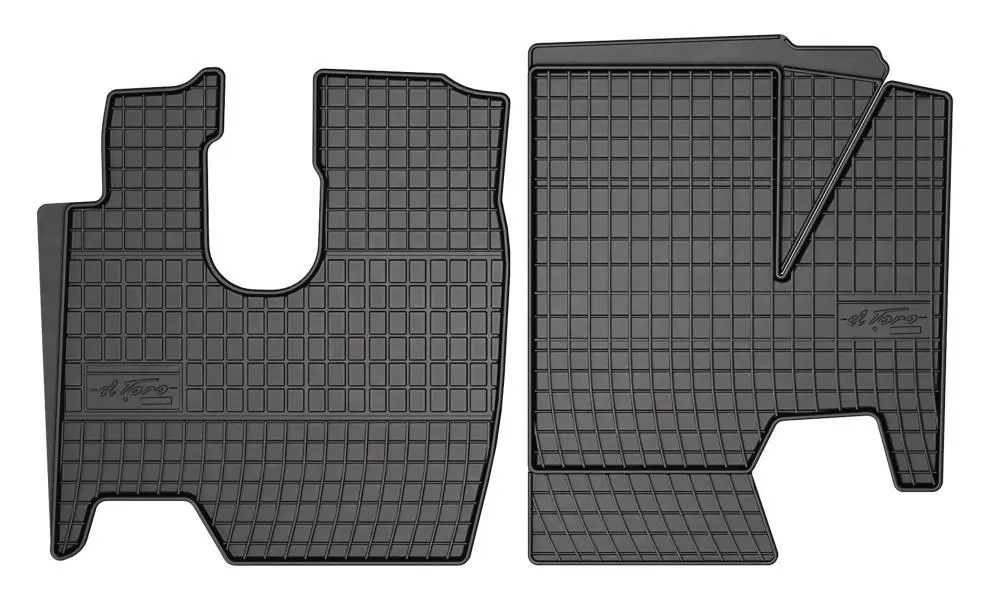 Tappetini auto in gomma antiscivolo resistenti per Mercedes Atego 1 1995-2005