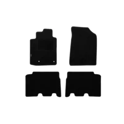 Tappetini Doppio Strato in Tessuto Rex 4 Pezzi per Toyota Yaris Verso 1999-2005