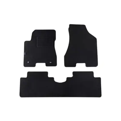 Tappetini Doppio Strato in Tessuto Rex Nero Set 3 Pezzi per Hyundai Tucson