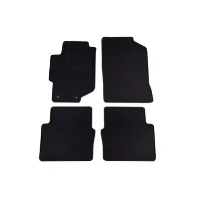Tappetini Doppio Strato in Tessuto Rex Nero Set 4 Pezzi per Honda Accord