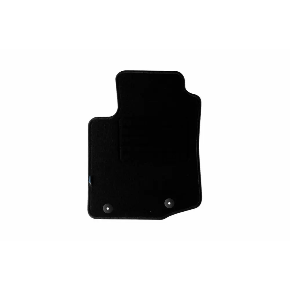 Tappetini Doppio Strato in Tessuto Rex Nero Set 4 Pezzi per Peugeot 108