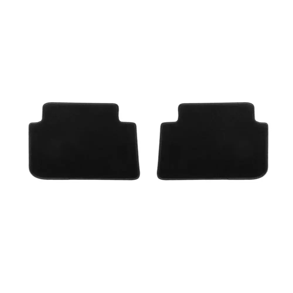 Tappetini Doppio Strato in Tessuto Rex Nero Set 4 Pezzi per Peugeot 407