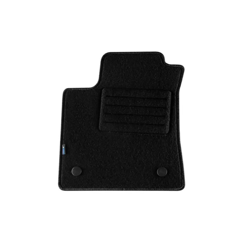Tappetini Doppio Strato in Tessuto Rex Nero Set 4 Pezzi per Renault Megane