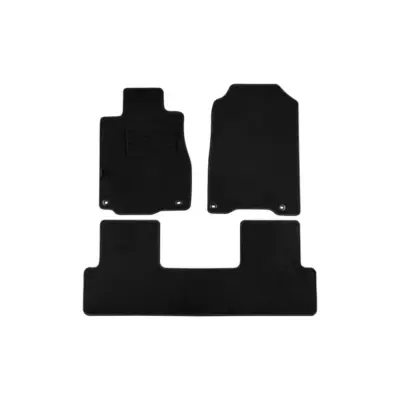 Tappetini Doppio Strato in Tessuto Rex Set 3 Pezzi per Honda Cr-v 2012-2018