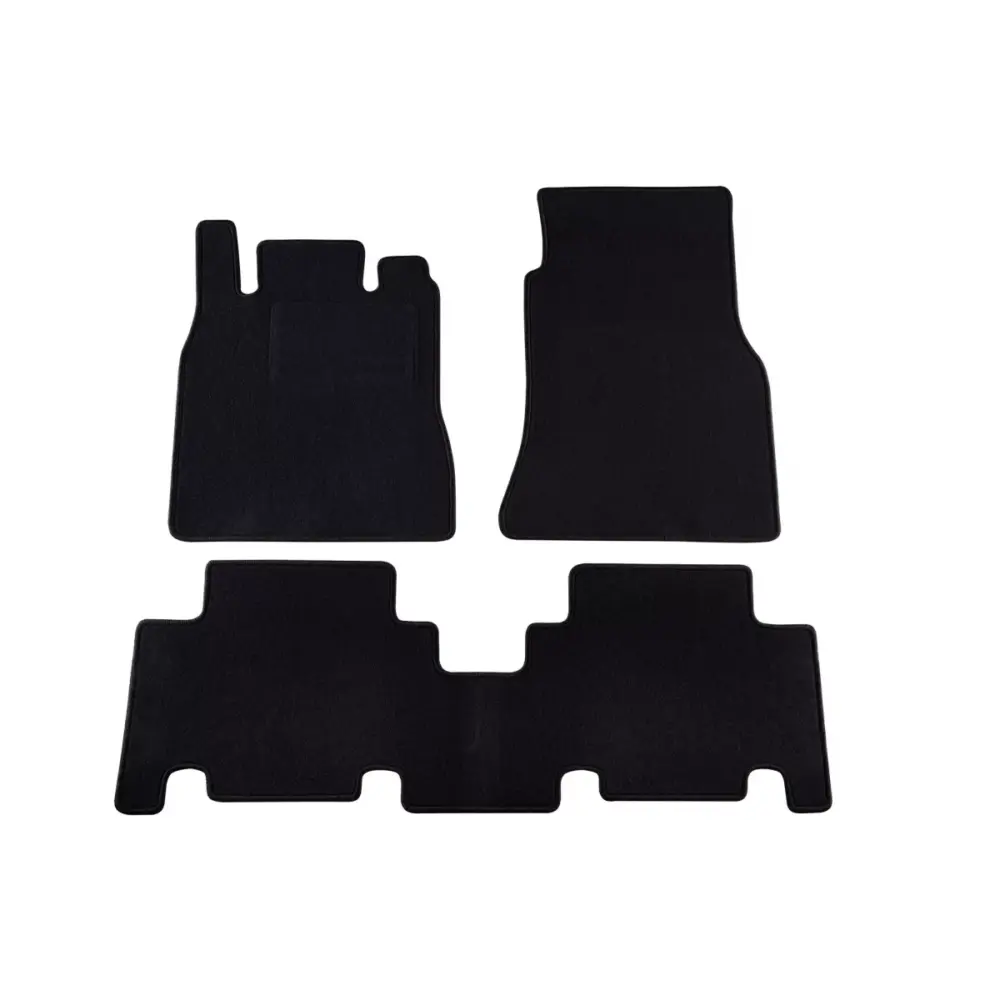 Tappetini Doppio Strato in Tessuto Rex Set 3 Pezzi per Mercedes Classe A W168