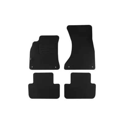 Tappetini Doppio Strato in Tessuto Rex Set 4 Pezzi per Audi A4 2007-2015