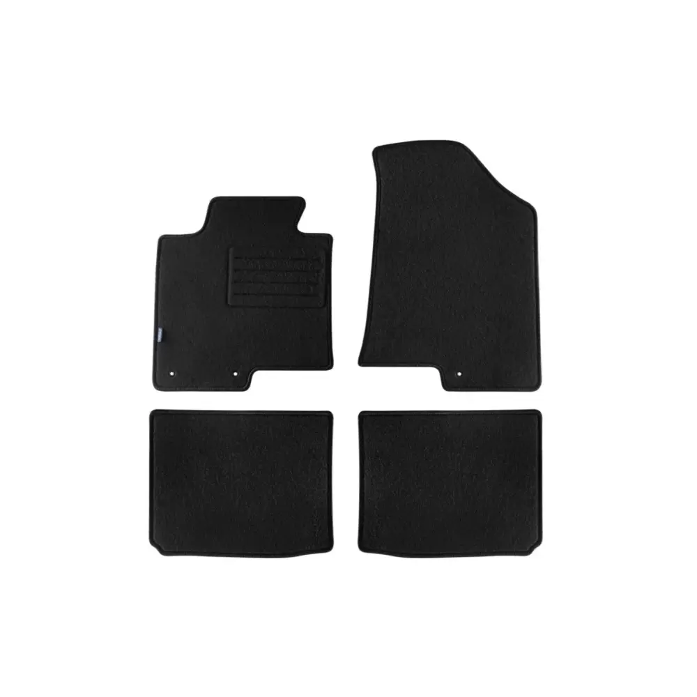 Tappetini Doppio Strato in Tessuto Rex Set 4 Pezzi per Hyundai I40 2011-2019