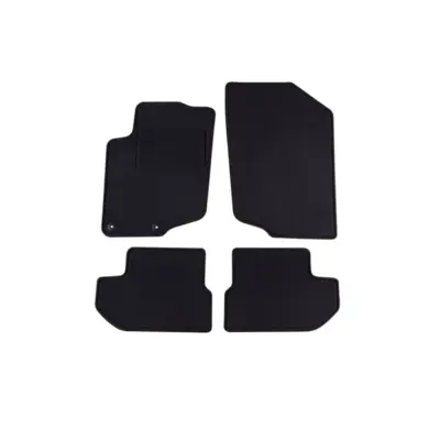 Tappetini Doppio Strato in Tessuto Rex Set 4 Pezzi per Peugeot 207 Cc 2007-2014