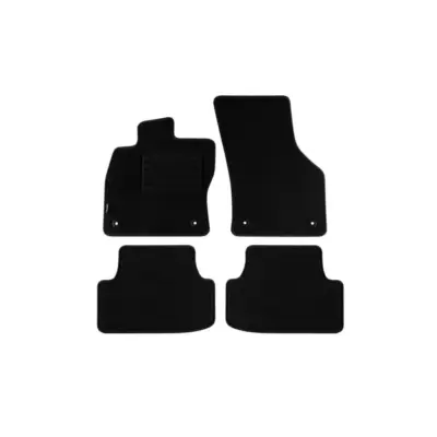 Tappetini Doppio Strato in Tessuto Rex Set 4 Pezzi per Seat Leon 2012-2020