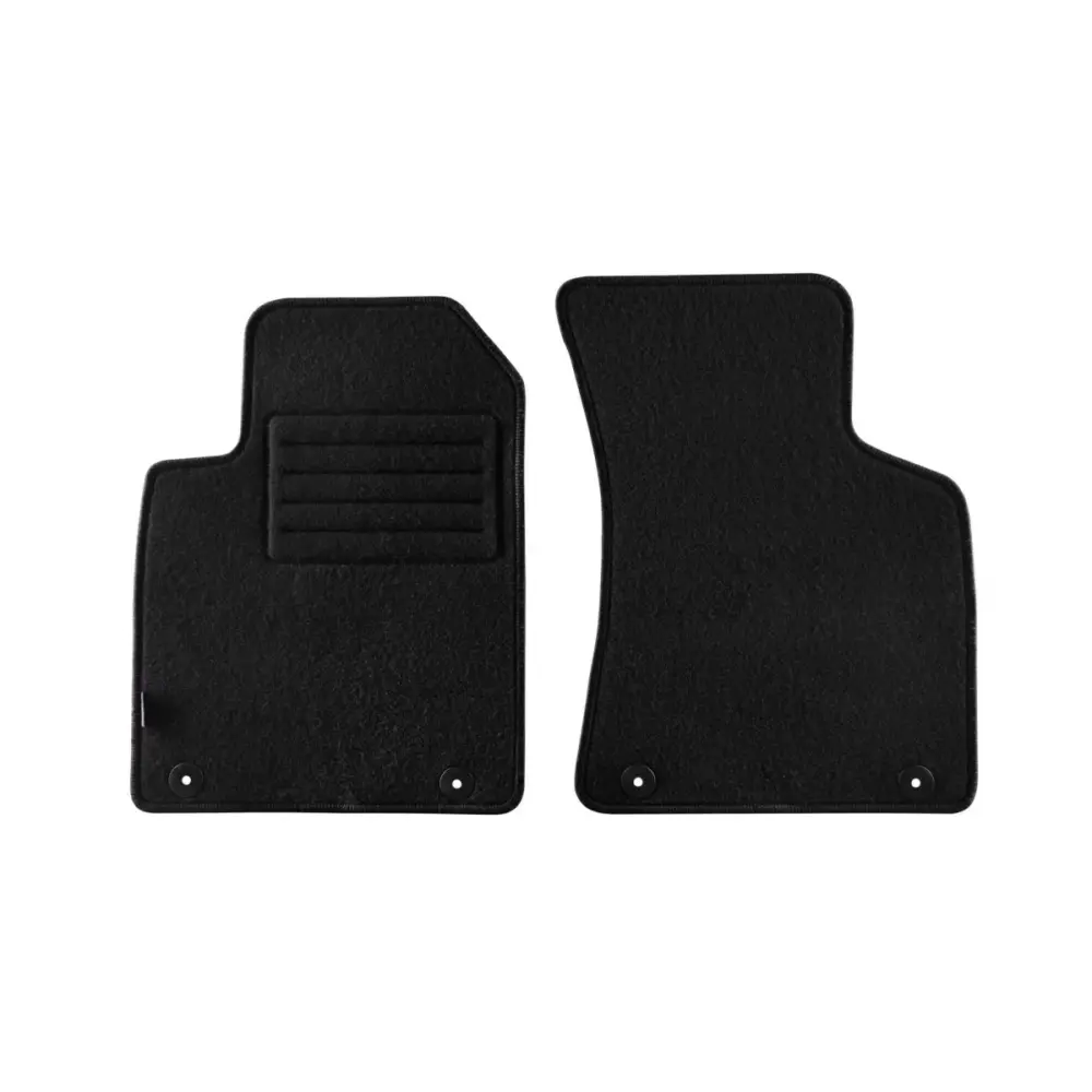 Tappetini Doppio Strato Neri Set 2 Pezzi per Audi Tt 1999-2006