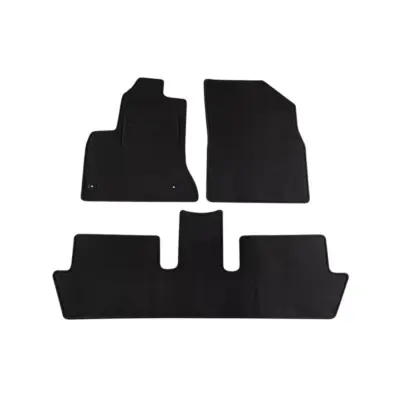 Tappetini Doppio Strato Neri Set 3 Pezzi per Citroën C4 Picasso 2006-2013