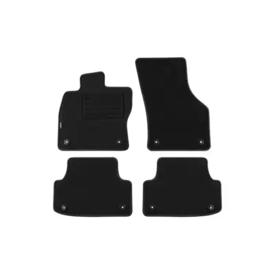 Tappetini Doppio Strato Neri Set 4 Pezzi per Audi A3 Sportback Berlina 2016-2020
