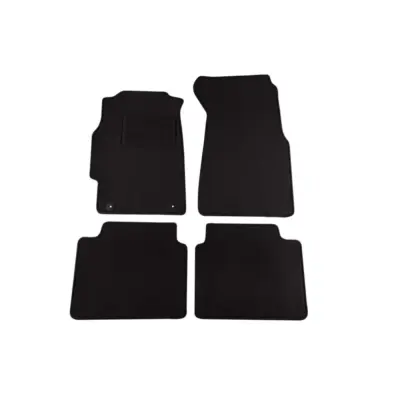 Tappetini Doppio Strato Neri Set 4 Pezzi per Honda Civic 1997-2004 4 Porte