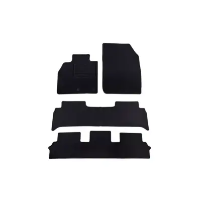 Tappetini Doppio Strato Neri Set 4 Pezzi per Renault Grand Scenic 2009-2016 7