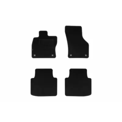 Tappetini Doppio Strato Neri Set 4 Pezzi per Skoda Superb Iii dal 2015