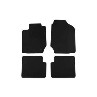 Tappetini Doppio Strato Neri Set 4 Pezzi per Toyota Corolla 2002-2007 5 Porte