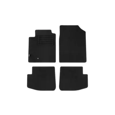 Tappetini Doppio Strato Neri Set 4 Pezzi per Toyota Yaris 1999-2005 3 Porte
