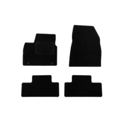 Tappetini Doppio Strato Neri Set 4 Pezzi per Volkswagen Golf 8 E-tsi dal 2020