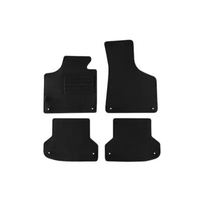 Tappetini Doppio Strato Nero Set 4 Pezzi per Audi A3 3 Porte Sportback S3