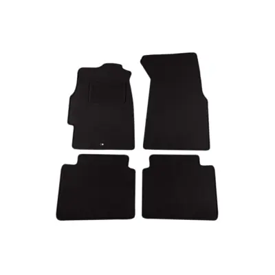 Tappetini Doppio Strato Nero Set 4 Pezzi per Honda Civic 3 Porte 1995-1998