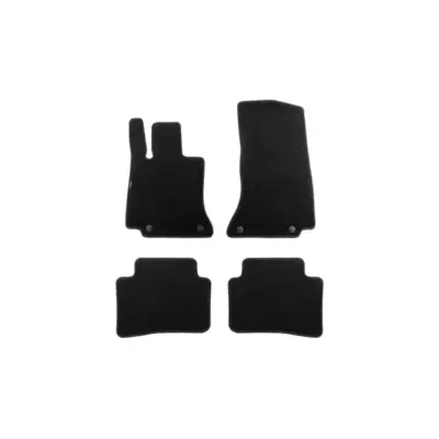 Tappetini Doppio Strato Nero Set 4 Pezzi per Mercedes Classe C W206 dal 2021