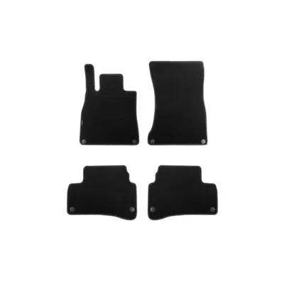 Tappetini Doppio Strato Nero Set 4 Pezzi per Mercedes Classe S W222 2013-2020