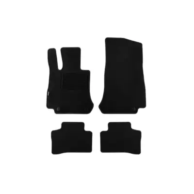 Tappetini Doppio Strato Nero Set 4 Pezzi per Mercedes GLC X253 Coupe dal 2015