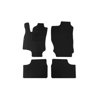 Tappetini Doppio Strato Nero Set 4 Pezzi per Opel Astra G 1998-2004 Coupe