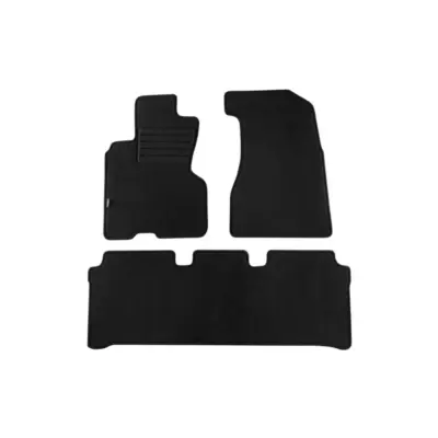 Tappetini Doppio Strato Rex Nero Set 3 Pezzi per Honda Cr-v 2002-2006