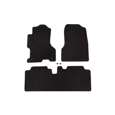 Tappetini Doppio Strato Set 3 Pezzi Neri per Honda Civic 2001-2003 5 Porte
