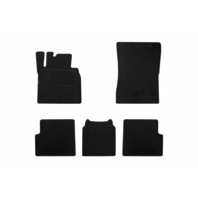 Tappetini Doppio Strato Set 5 Pezzi Neri per Mercedes Classe G W463 2000-2018