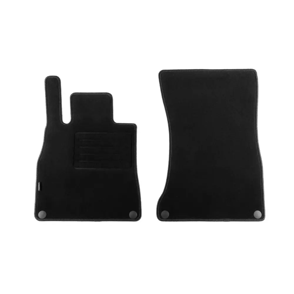 Tappetini Doppio Strato Tessuto Rex Nero Set 4 Pezzi per Mercedes Classe S C217
