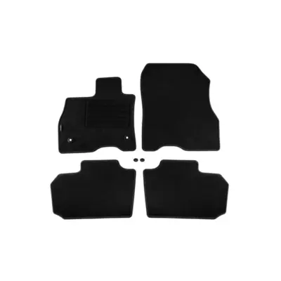 Tappetini Doppio Strato Tessuto Rex Set 4 Pezzi per Nissan Leaf 2010-2018