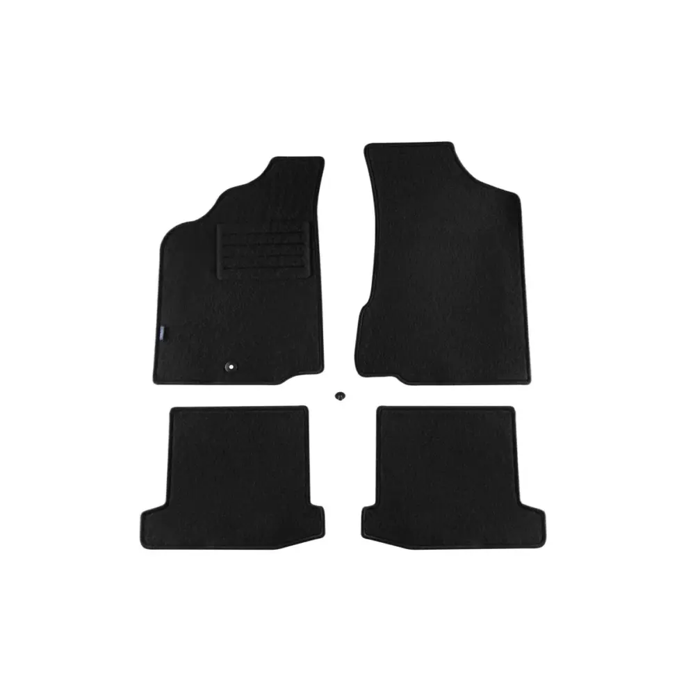 Tappetini Doppio Strato Tessuto Rex Set 4 Pezzi per Volkswagen Polo 1994-2000