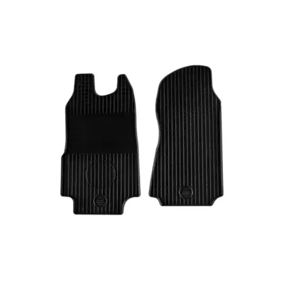 Tappetini Gomma 2 Pezzi Neri per Ford Transit 2000-2013