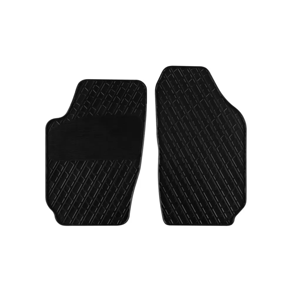 Tappetini Gomma 2 Pezzi Neri per Skoda Fabia Praktik 2000-2007