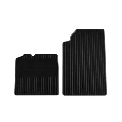 Tappetini Gomma 2 Pezzi Neri per Smart Fortwo dal 2010