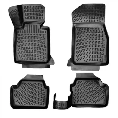 Tappetini Gomma 3D Anteriori e Posteriori 4 Pezzi BMW Serie 1 E87 E88 2004-2012