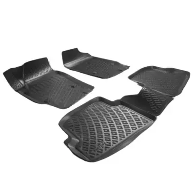 Tappetini Gomma 3D Anteriori e Posteriori 4 Pezzi per Suzuki Vitara 2016
