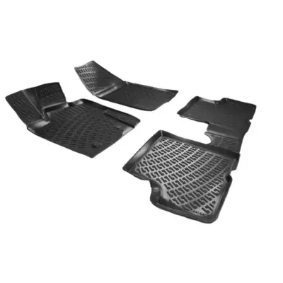 Tappetini Gomma 3D Rizline 4 Pezzi per Dacia Duster 4X2 2018