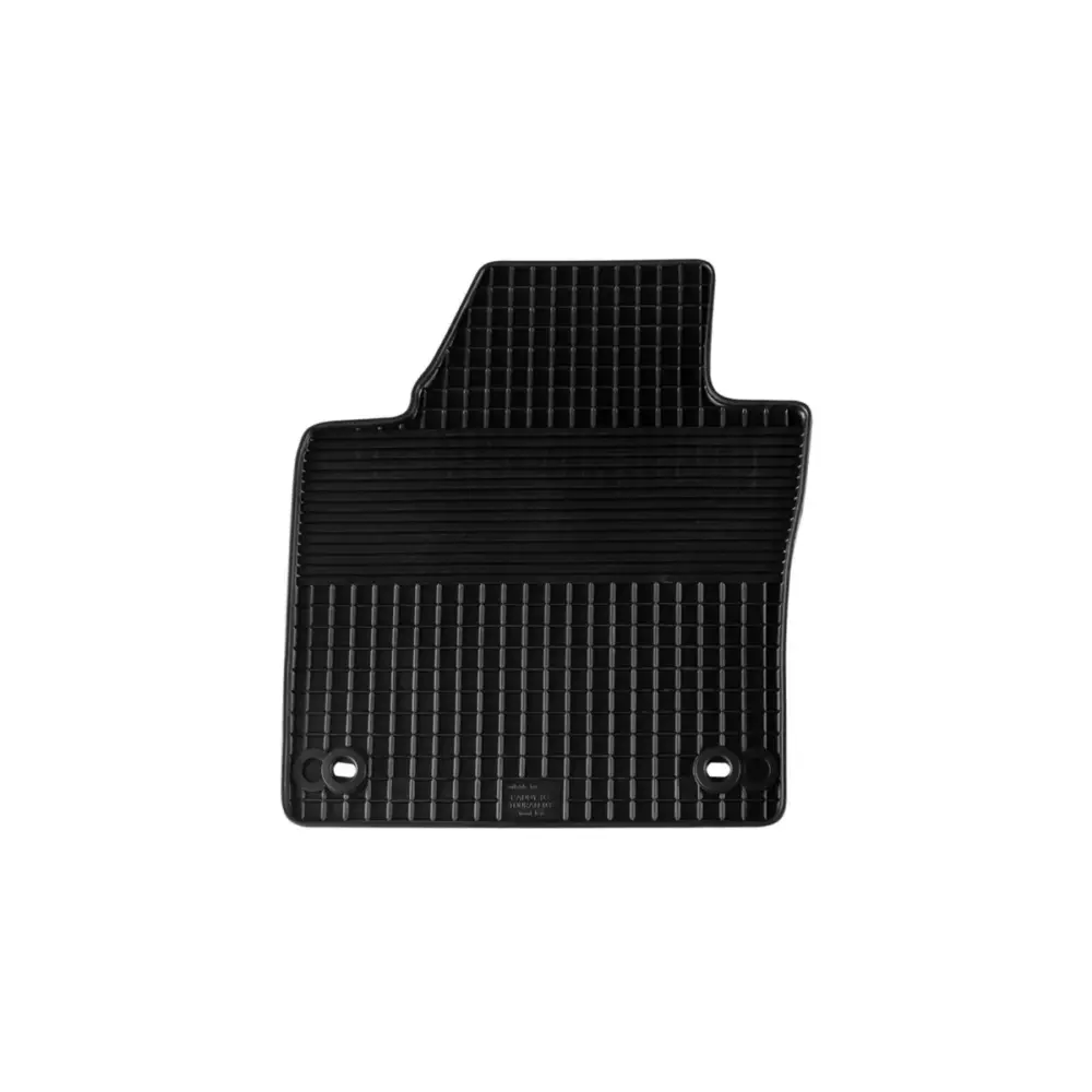 Tappetini Gomma 4 Pezzi con Clip Ovali per Volkswagen Caddy 2003-2019