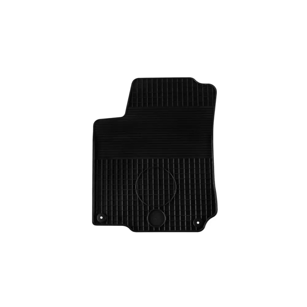 Tappetini Gomma 4 Pezzi con Clip Rotonde per Volkswagen Golf Iv 1997-2002